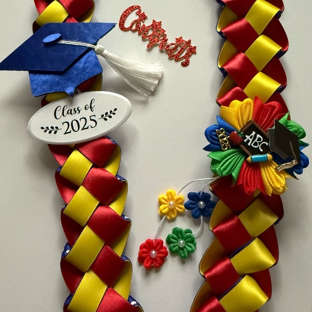 Kindergarten Graduation leis, personalized custom-made  message me for pricing